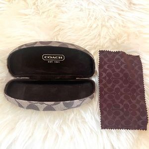 Coach Eye glasses Case